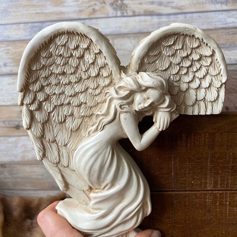 2 Sides Retro Angel Wings Door Frames Decoration Ornaments