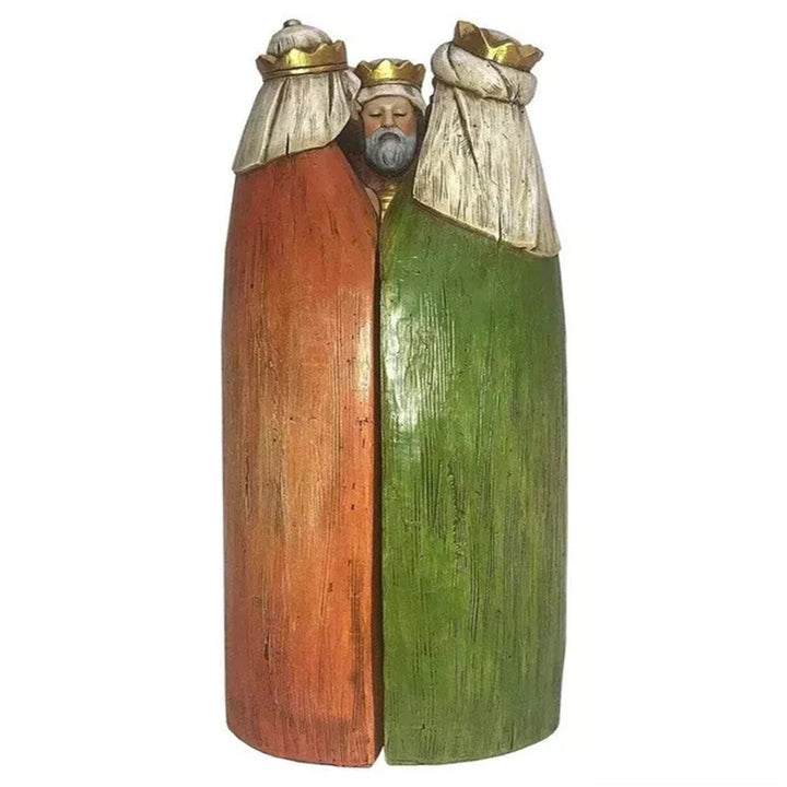 Christianartworkshop Realistic Style Resin Stereoscopic Colorful Nativity Desktop Decorations Ornament