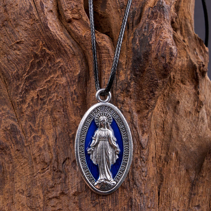 FREE Today: Christian Art Classic Style Miraculous Medal of Our Lady Pendant Necklace