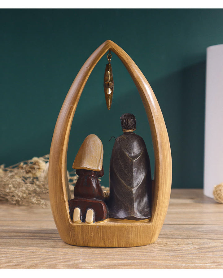 Christian Art Refined Style Resin Nativity Desktop Decorations Ornament