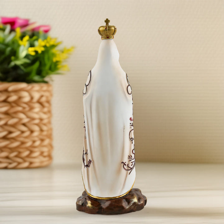 Christianartworkshop Classic Style Our Lady of Fatima for Home Prayer Corner Desktop Ornaments