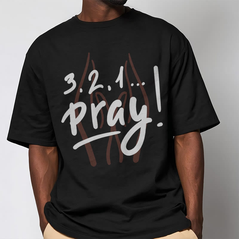 Christianartworkshop Quotation Style Inspirational Prayer Short Sleeve Washed T-shirt - image 6