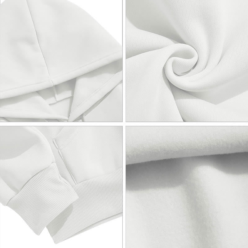 Christianartworkshop Quotation Style I Will Serve The Lord Fleece Lined Polyester Hoodie - image 4