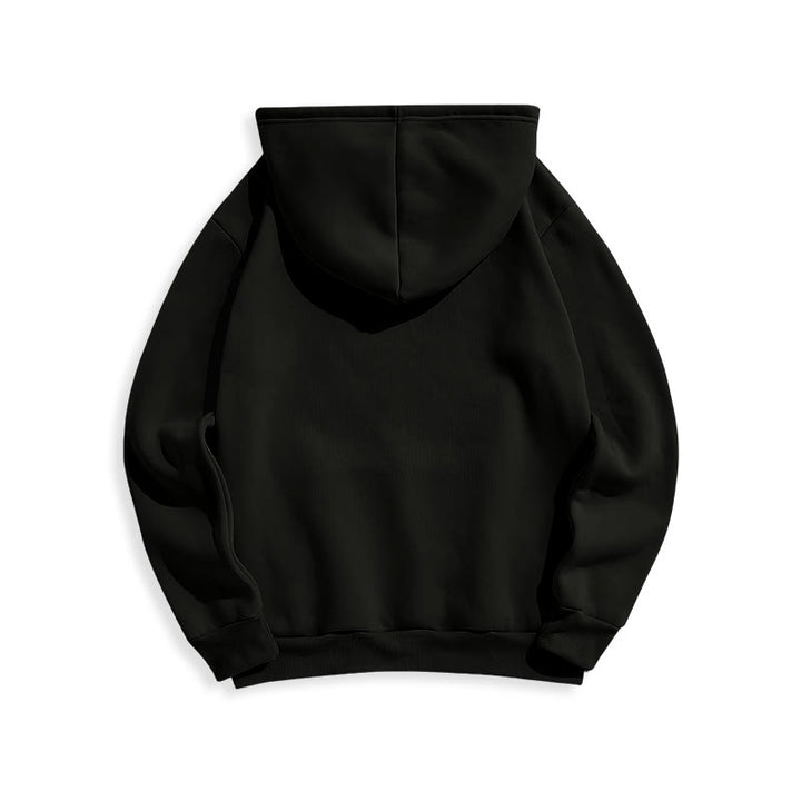 Christianartworkshop Classic Colored Style St. Benedict Protector Fleece Lined Polyester Hoodie
