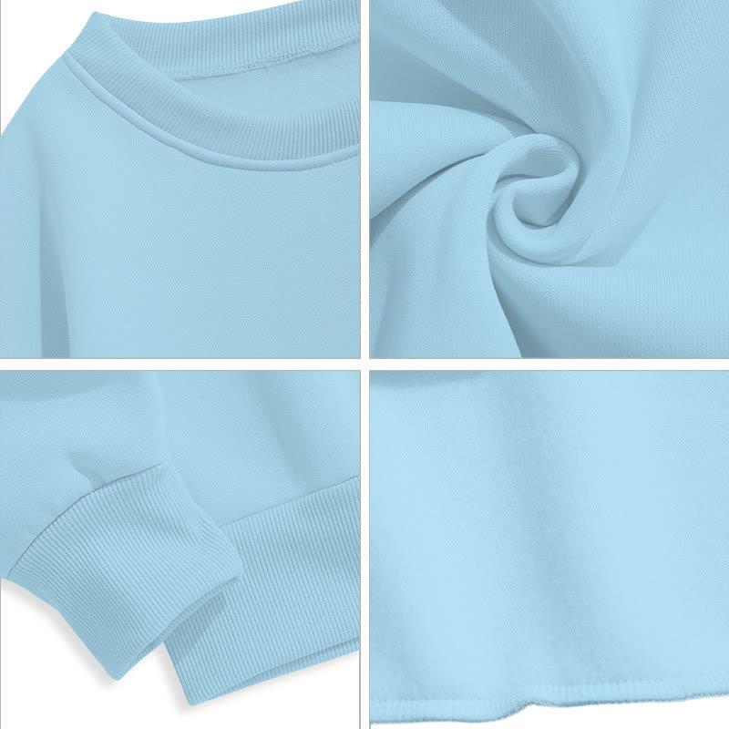 Christianartworkshop Classic Colored Style Pax Benedictine Cross Fleece Lined Polyester Sweatshirt - image 29
