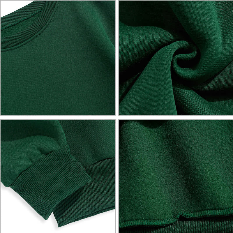 Christianartworkshop Modern Style Affirmed By God Fleece Lined Polyester Sweatshirt - image 24