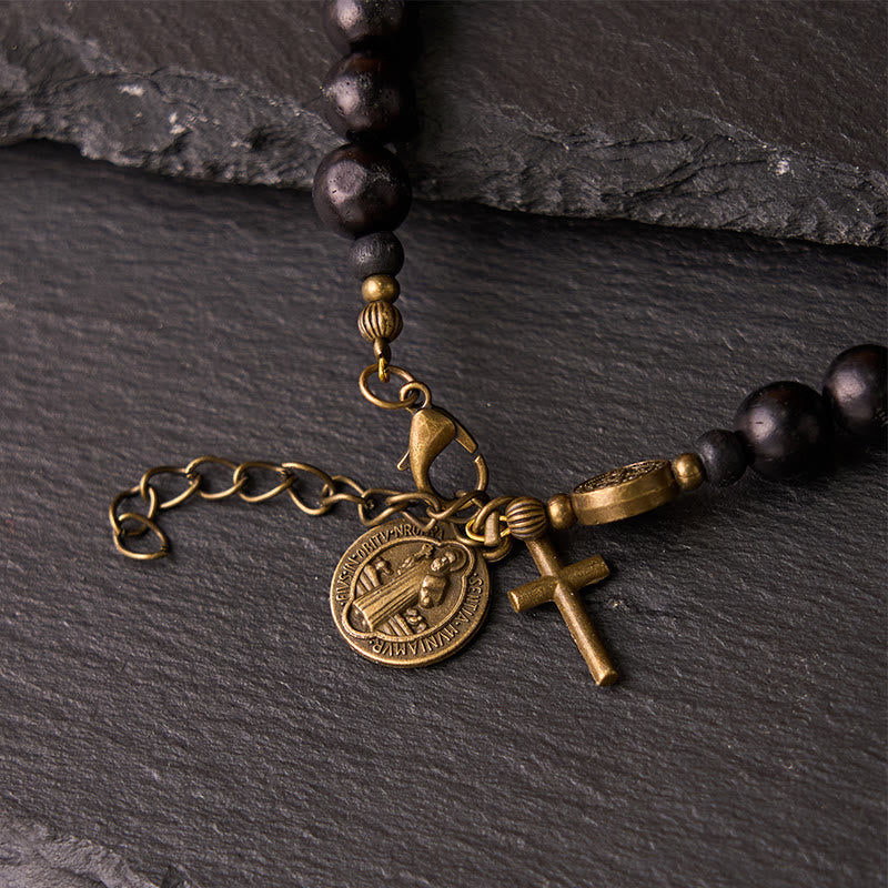 FREE Today: Ebony Beads St. Benedict the Blessed Protection Bracelet - image 3