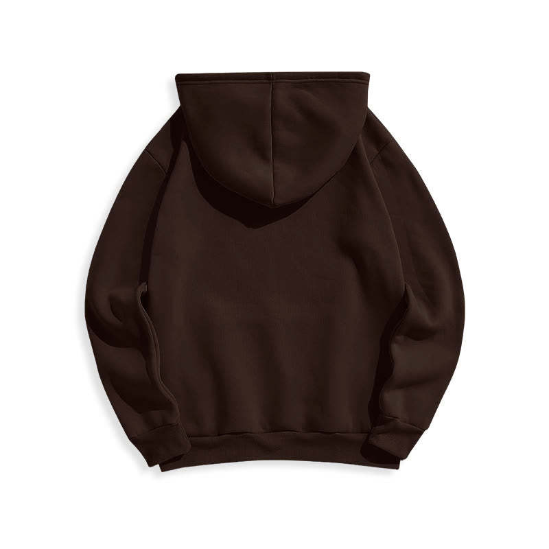 Christianartworkshop Colored Style Faith Is A Recognition Fleece Lined Polyester Hoodie