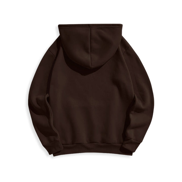 Christianartworkshop Colored Style Faith Is A Recognition Fleece Lined Polyester Hoodie