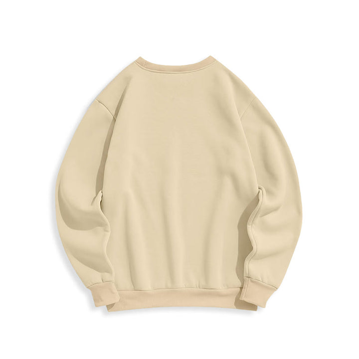 Christianartworkshop Classic Colored Style St. Benedict Figure Emblem Fleece Lined Polyester Sweatshirt - image 11