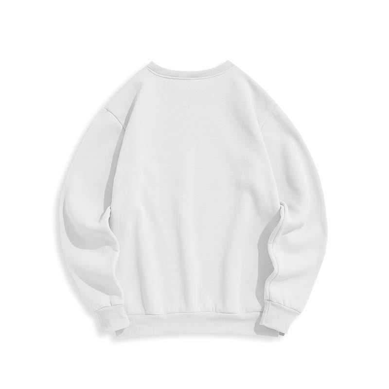 Christianartworkshop Colored Style Holy Night Nativity Scene Fleece Lined Polyester Sweatshirt