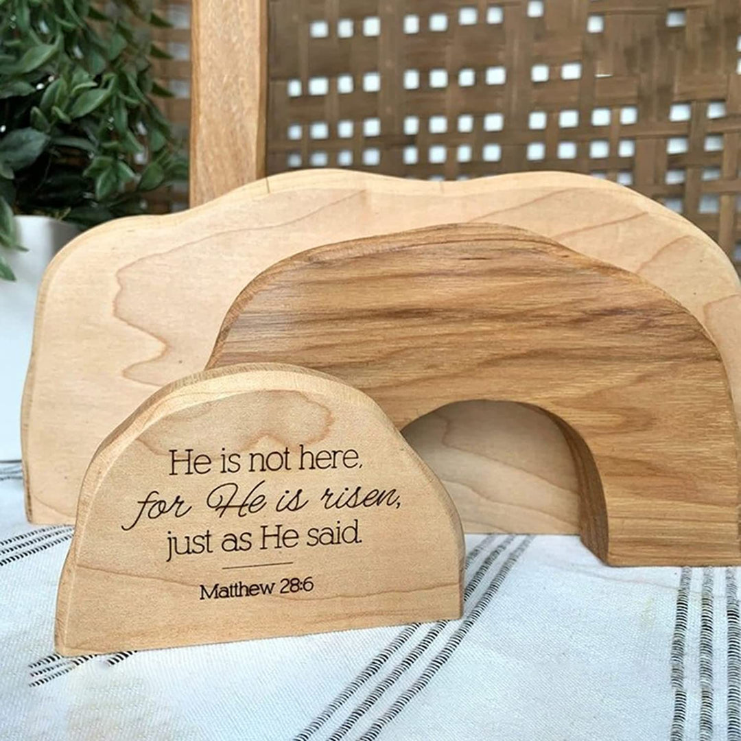Christianartworkshop Classic Style The Empty Tomb Resurrection Scene Desktop Decorations Ornament - image 3