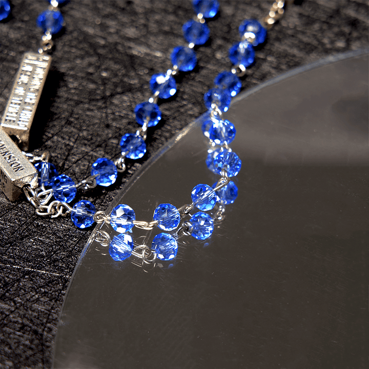 FREE Today: Crucifixion Crystal Rosary