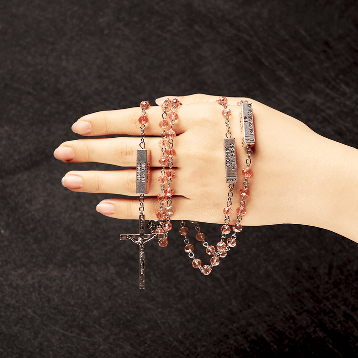 FREE Today: Crucifixion Crystal Rosary - image 9