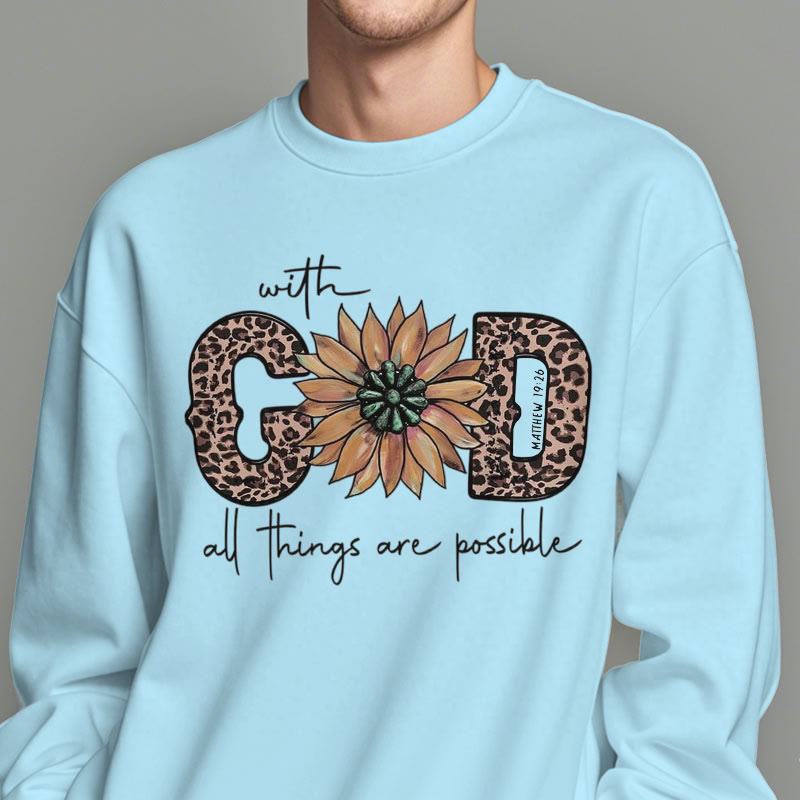 Christianartworkshop Classic Style Love One Another Jesus Fleece Lined Polyester Sweatshirt