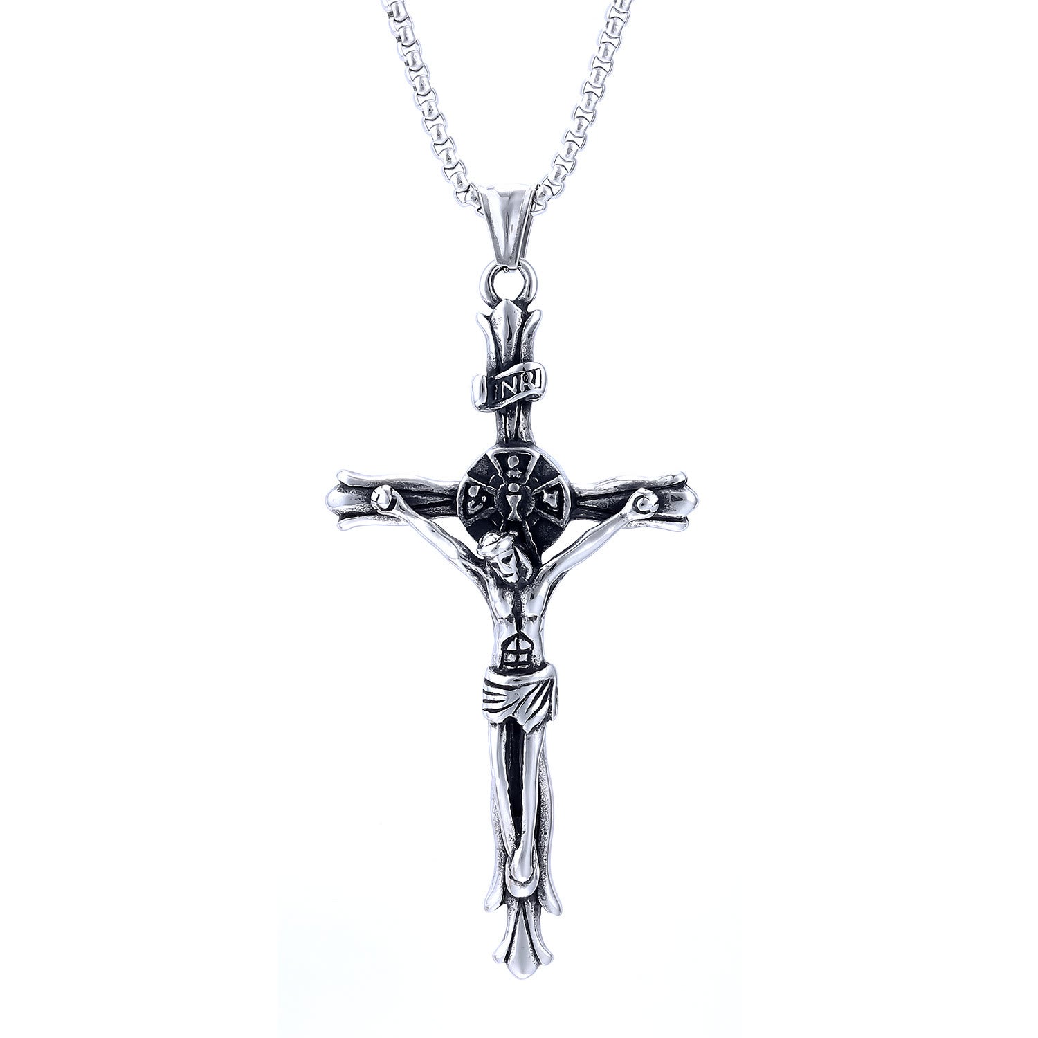 Christianartworkshop Classic Style INRI Plaque Crucifix Cross
