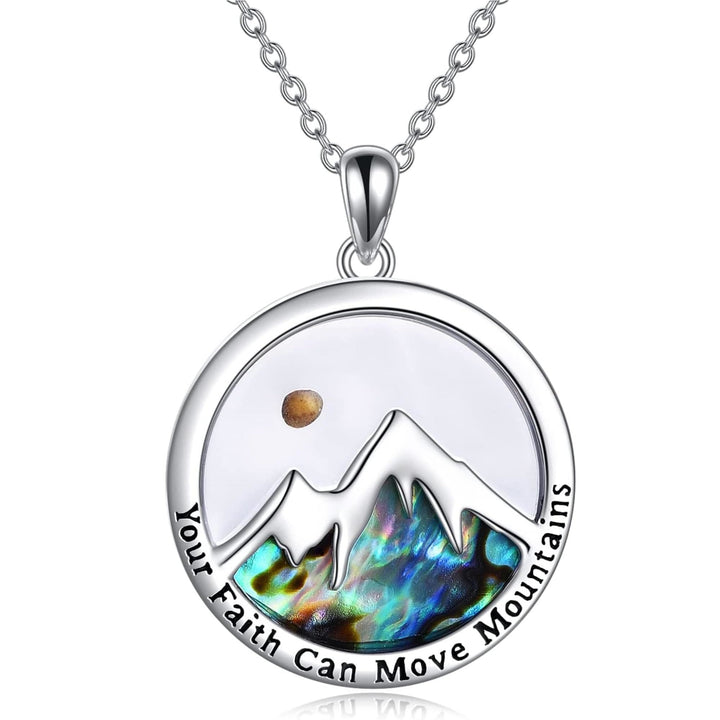 Christianartworkshop Classic Style Mustard Seed Faith Can Move Mountains Pendant Necklace