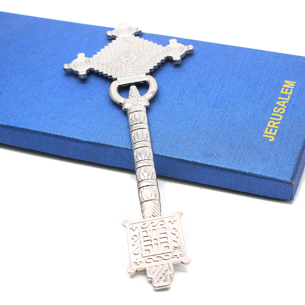 Christianartworkshop Classic Style Jerusalem Splendor Majesty Blessing Hand Cross