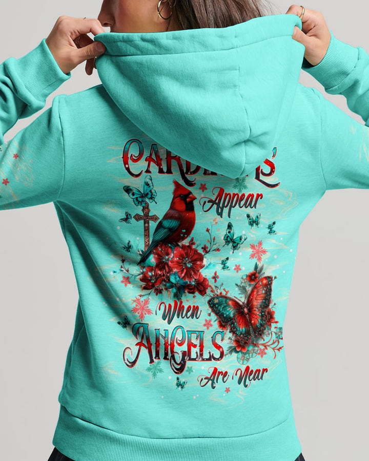 Christianartworkshop When Cardinals Appear Angels Are Near Women's All Over Print Shirt