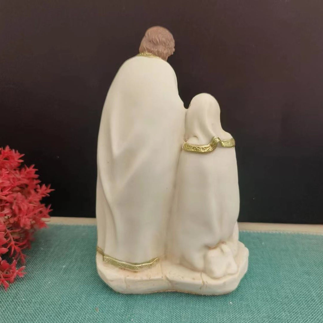 Christianartworkshop Nativity Holy Family Figurine Set Desktop Decorations Ornament