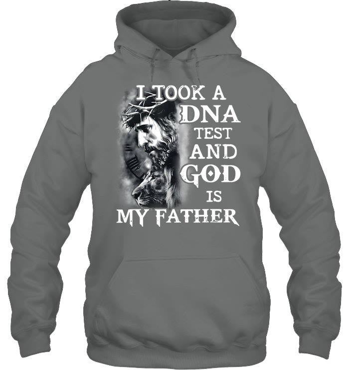 Christianartworkshop I Took A Dna Test And God Is My Father 2 Jesus God Christian T Shirt