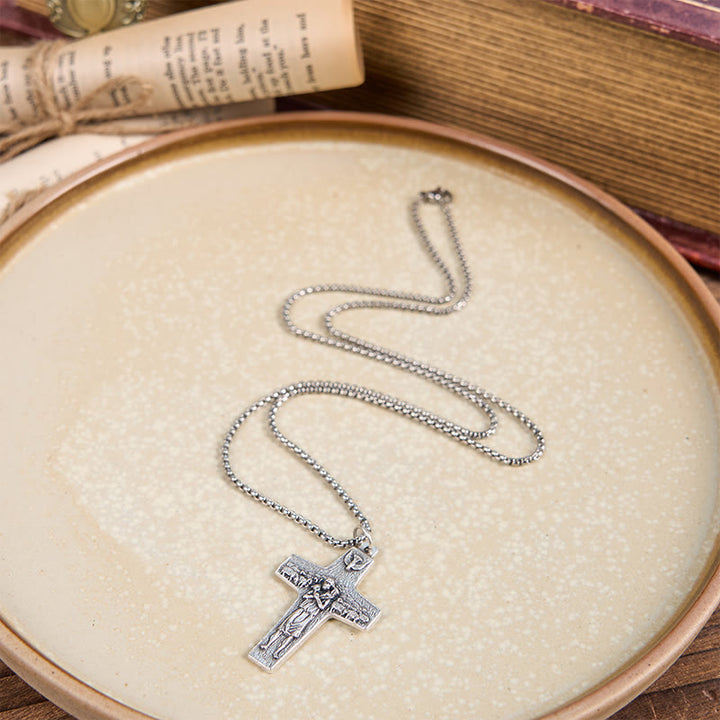 FREE Today: Retro Style Jesus and His Sheep The Good Shepherd Pendant Necklace