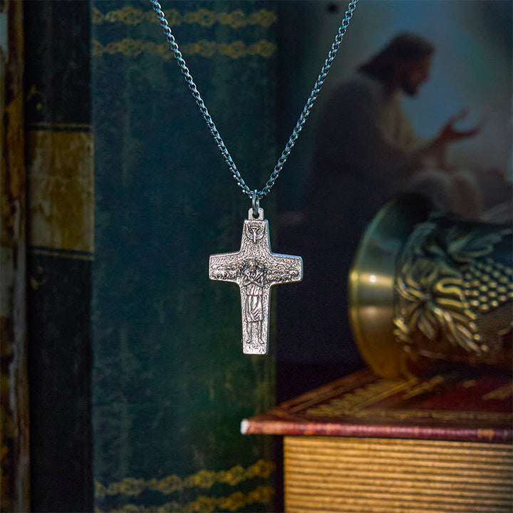 FREE Today: Retro Style Jesus and His Sheep The Good Shepherd Pendant Necklace