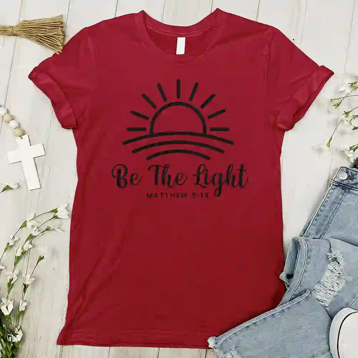 Be the Light Sunrise Tee