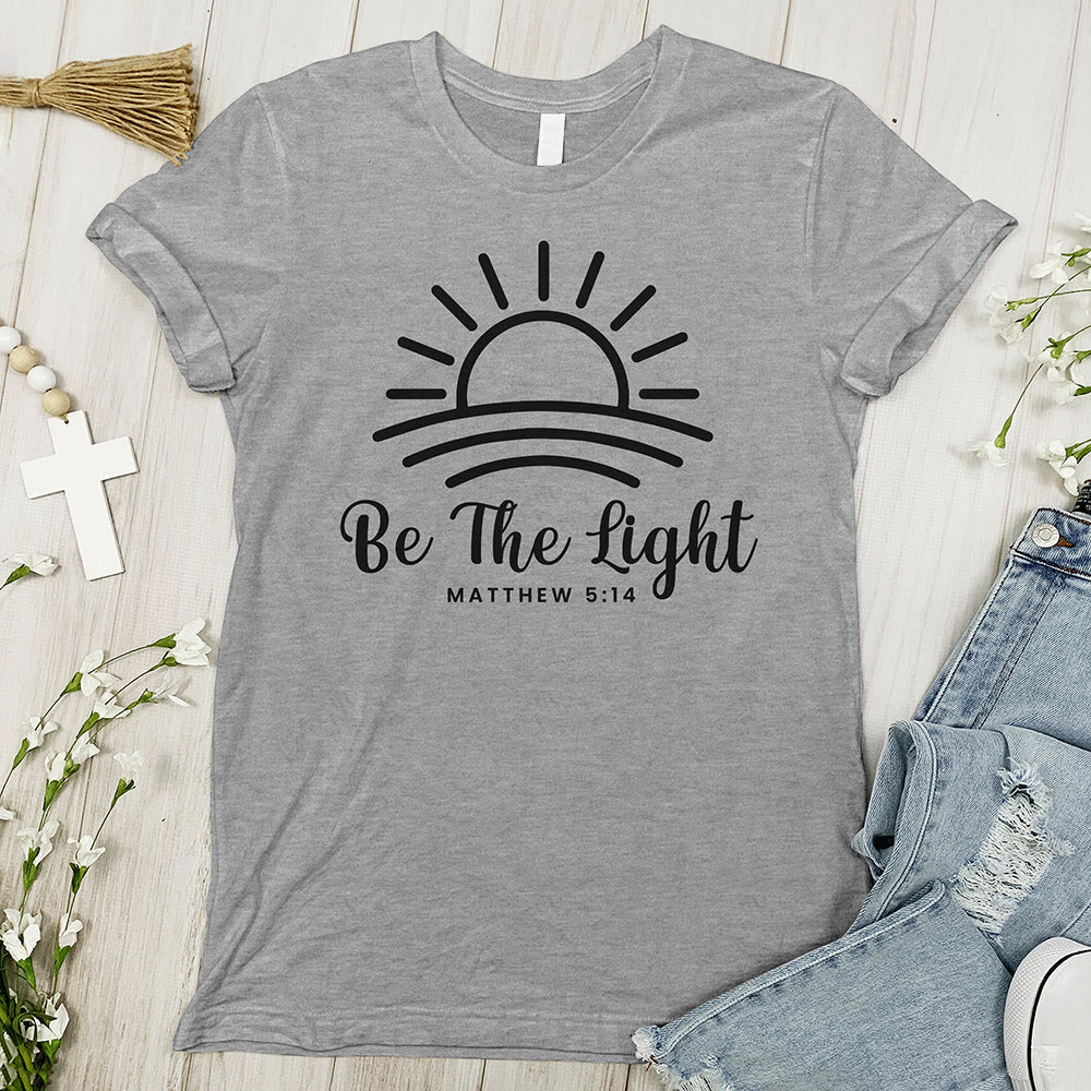 Be the Light Sunrise Tee