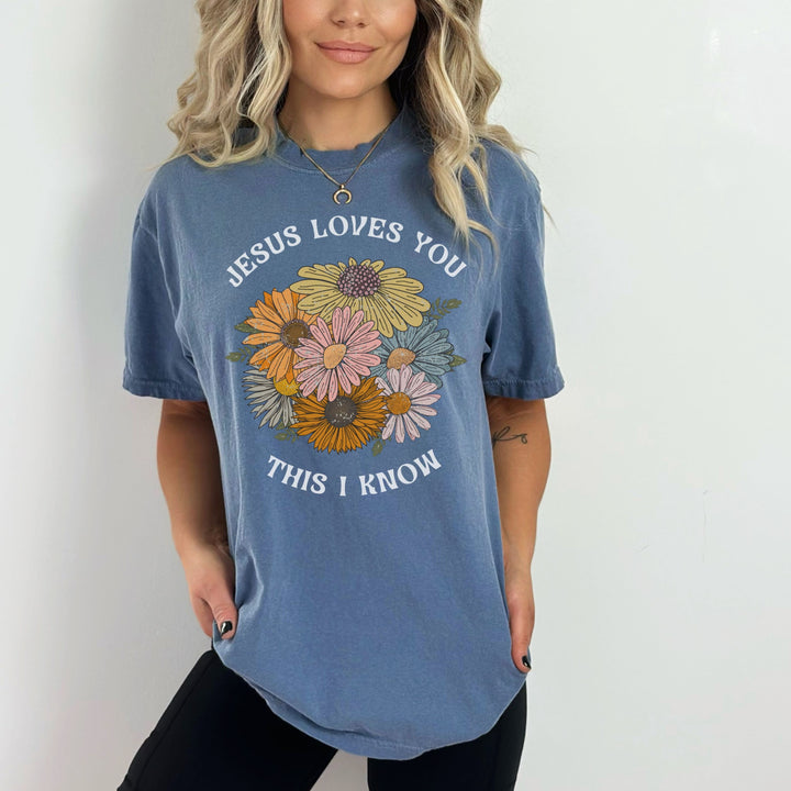 Christianartworkshop Jesus Loves You T-shirt