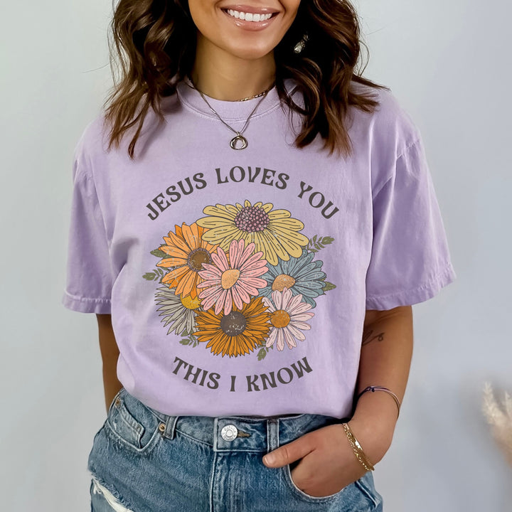 Christianartworkshop Jesus Loves You T-shirt