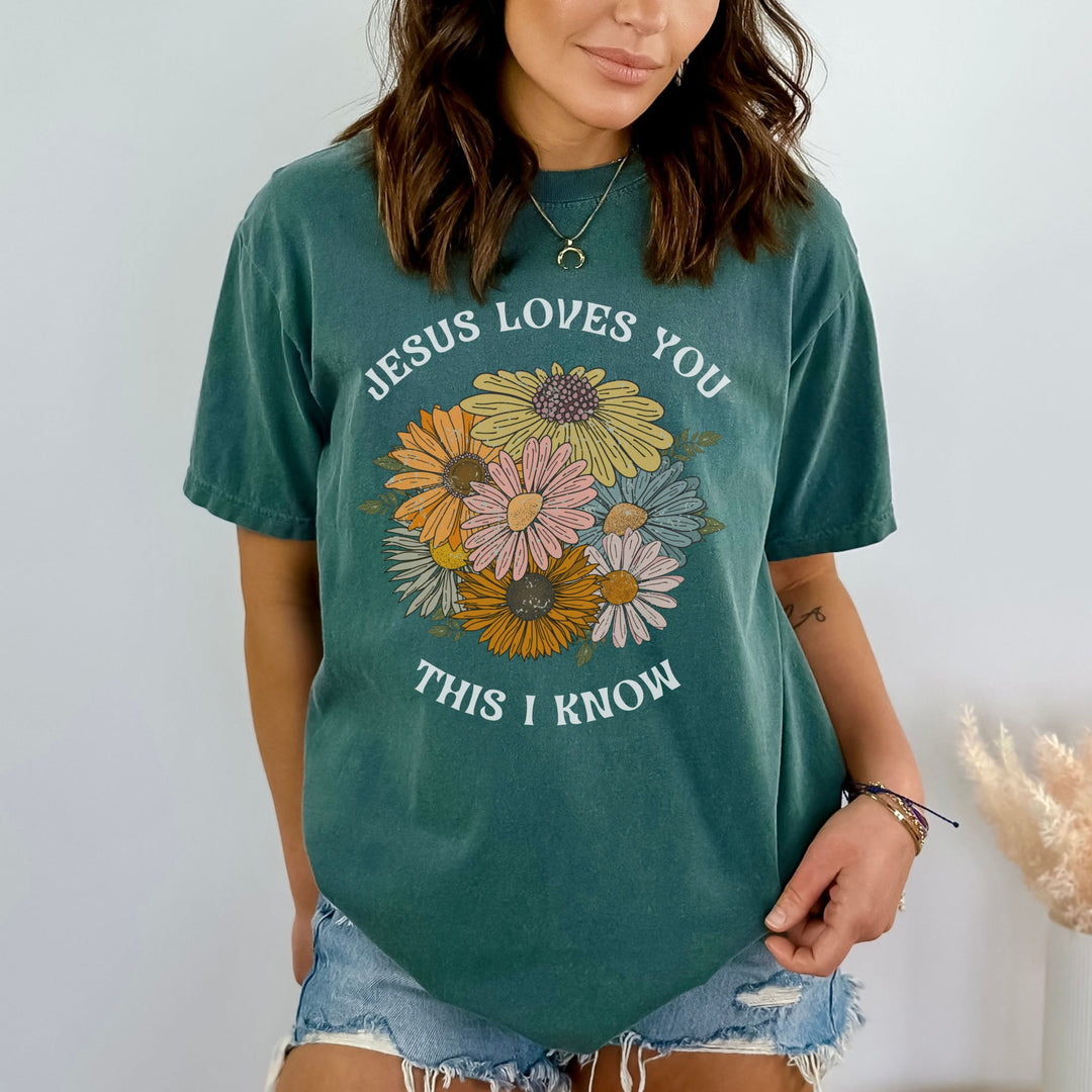 Christianartworkshop Jesus Loves You T-shirt