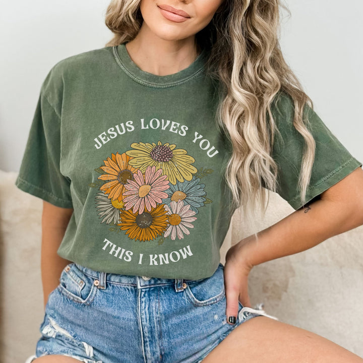 Christianartworkshop Jesus Loves You T-shirt