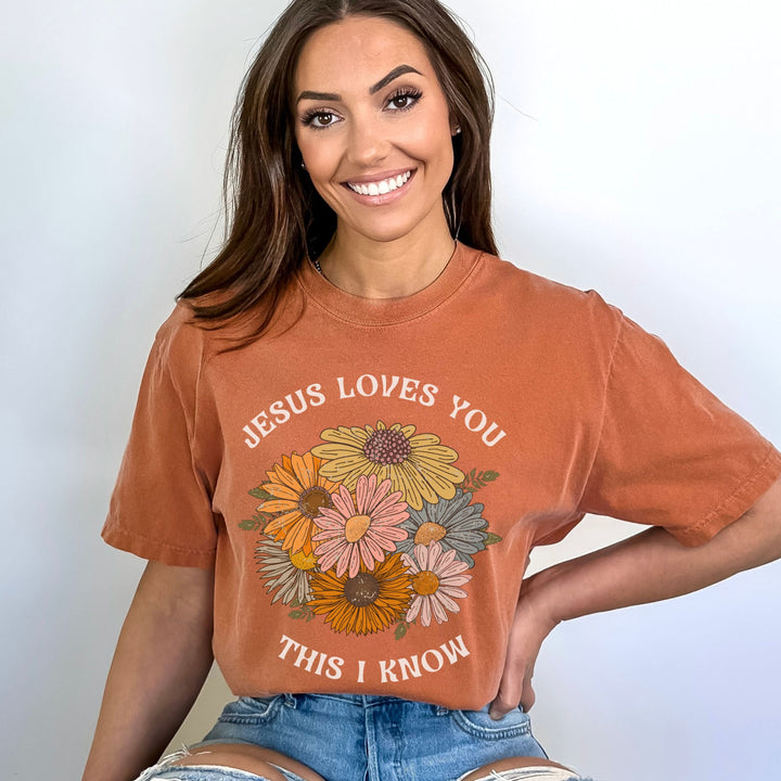 Christianartworkshop Jesus Loves You T-shirt