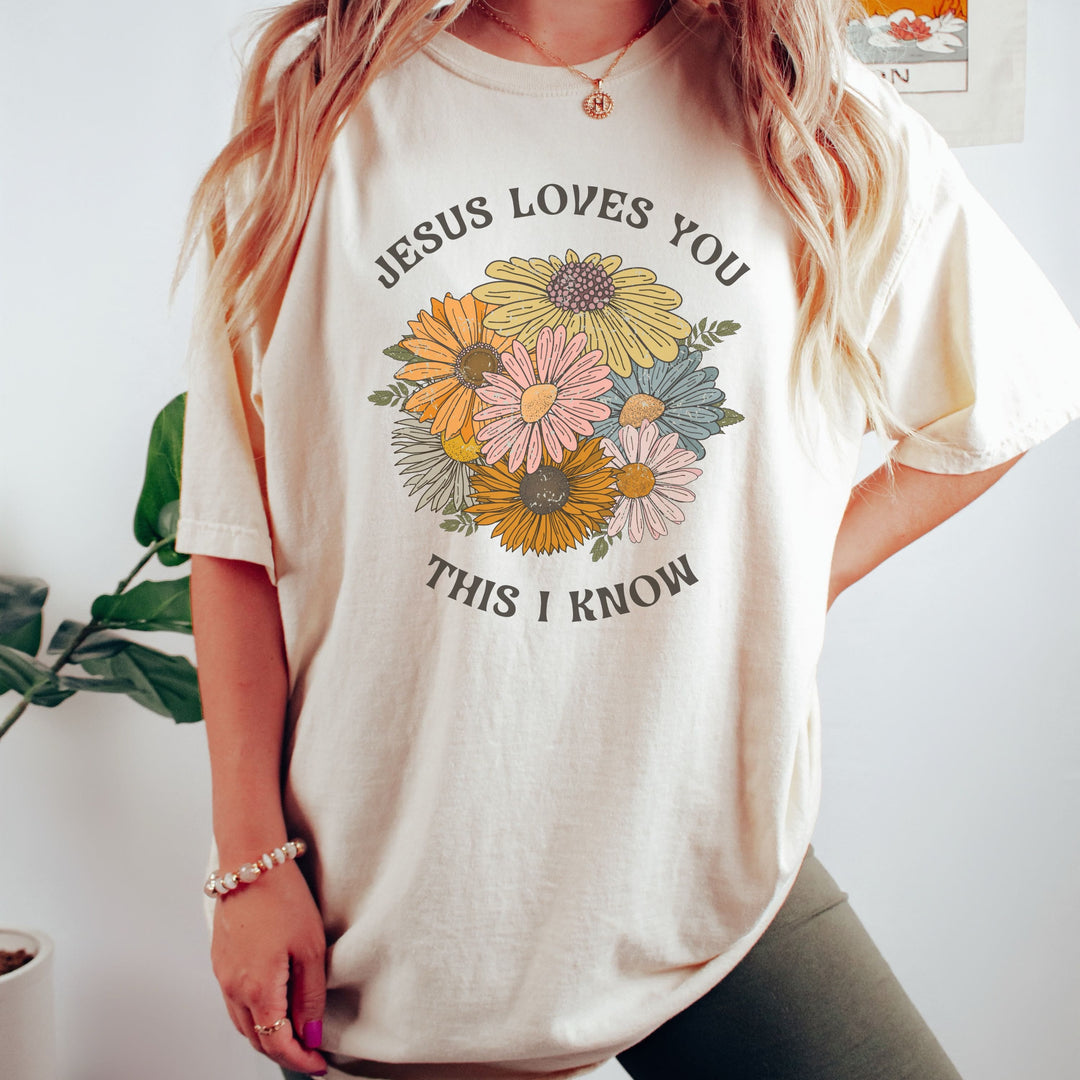 Christianartworkshop Jesus Loves You T-shirt