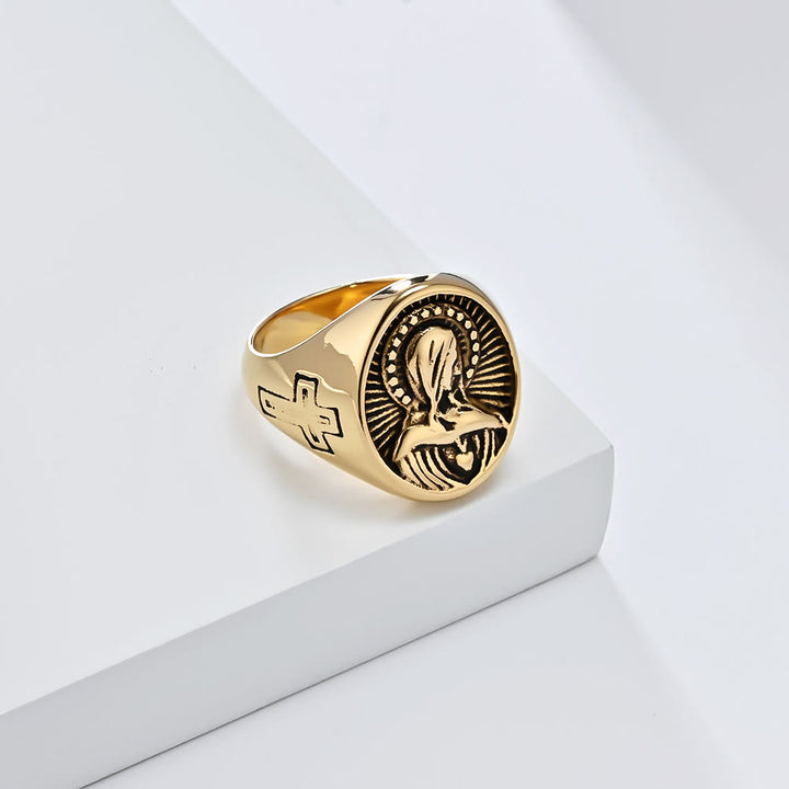 FREE Today: Divine Grace Blessed Virgin Mary Ring - A Tribute to Holy Love