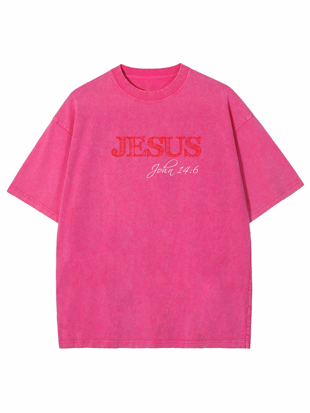 Christianartworkshop Truth Is Jesus Is Truth Unisex Washed T-shirt