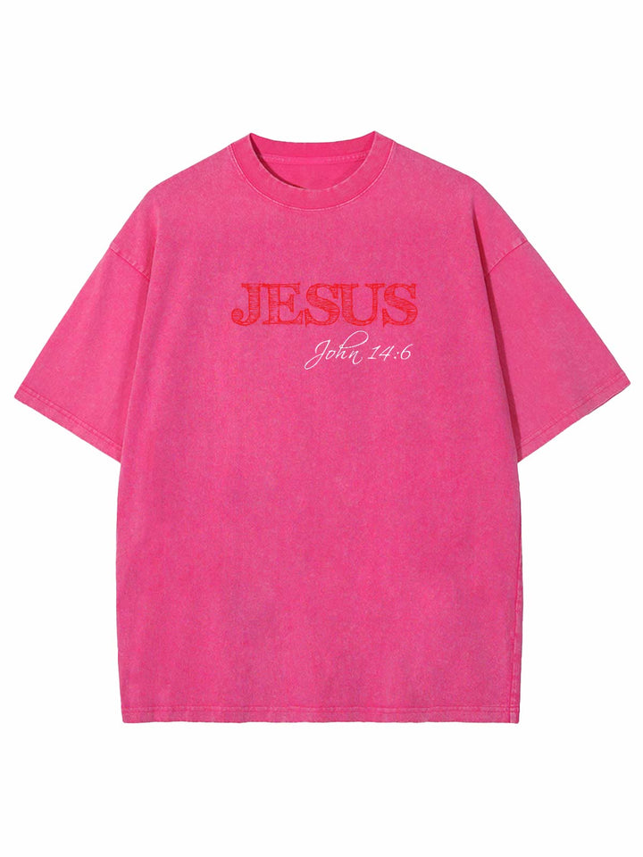 Truth Is Jesus Is Truth Unisex Washed T-Shirt