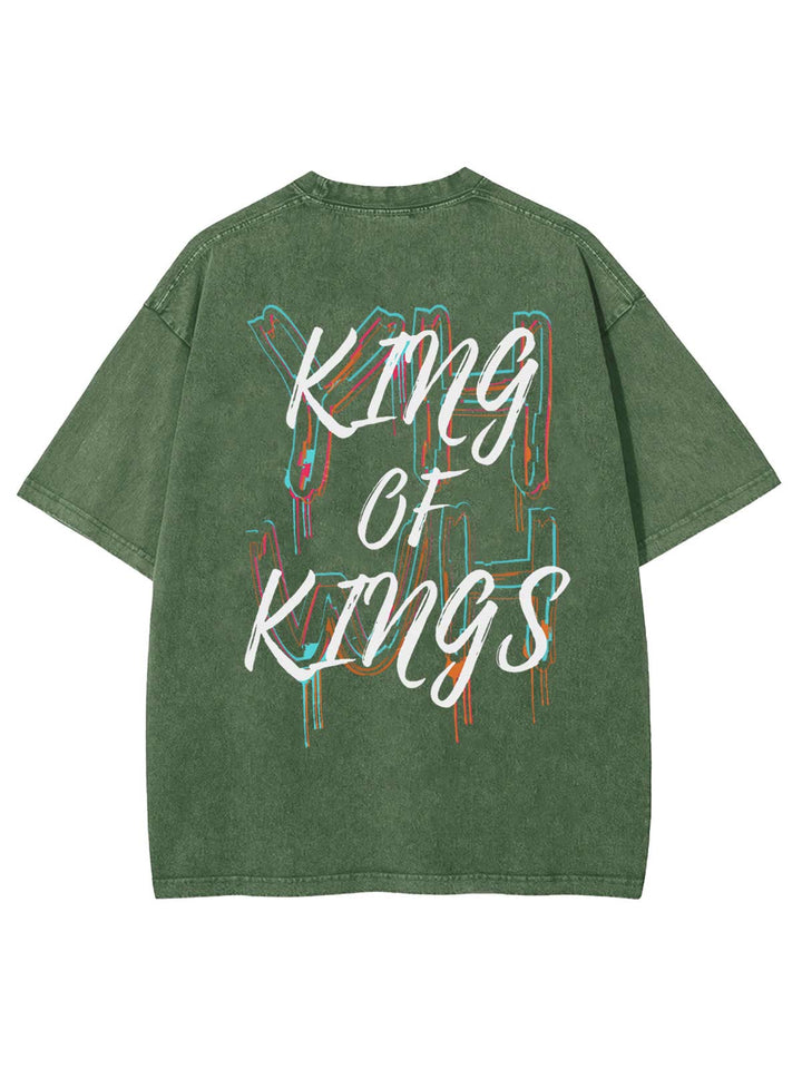 King Of Kings Unisex Washed T-Shirt