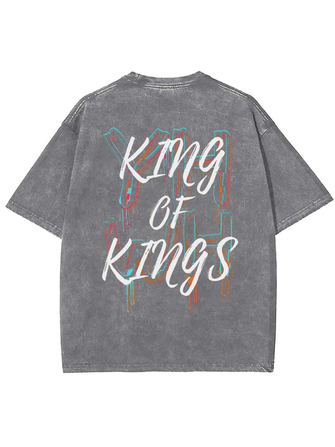 Christianartworkshop King Of Kings Unisex Washed T-shirt