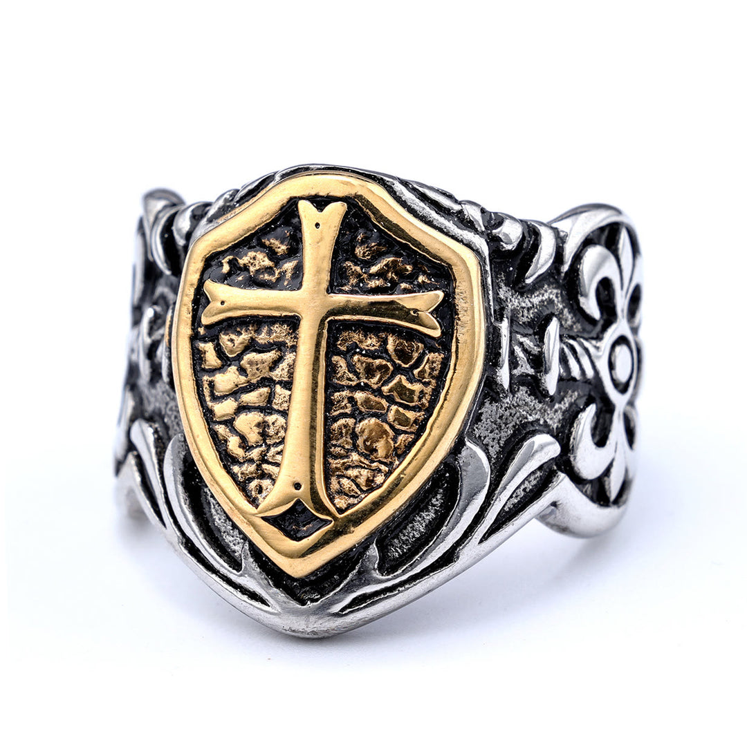 Christianartworkshop Exclusive Crafted Cross Ring - Expression of Daily Faith