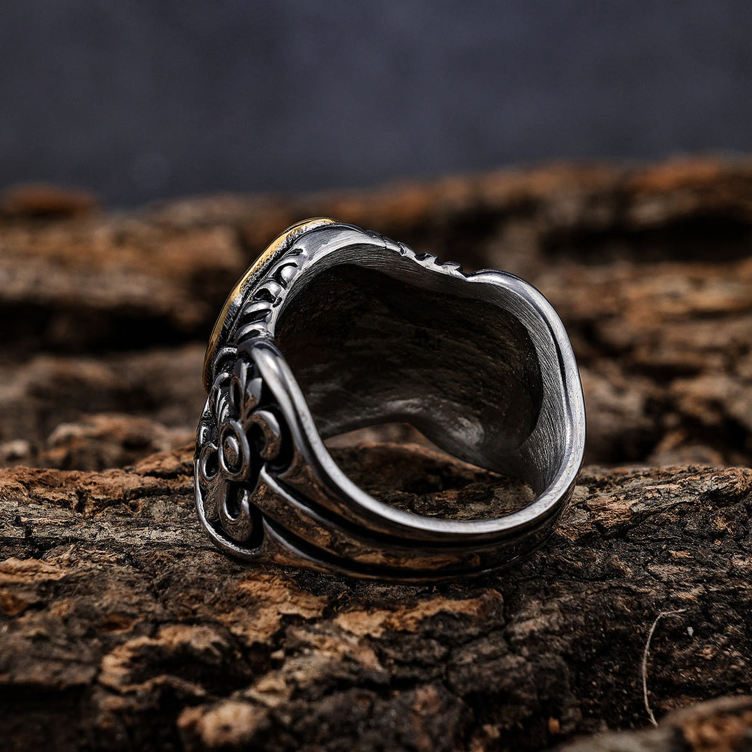 Christianartworkshop Exclusive Crafted Cross Ring - Expression of Daily Faith