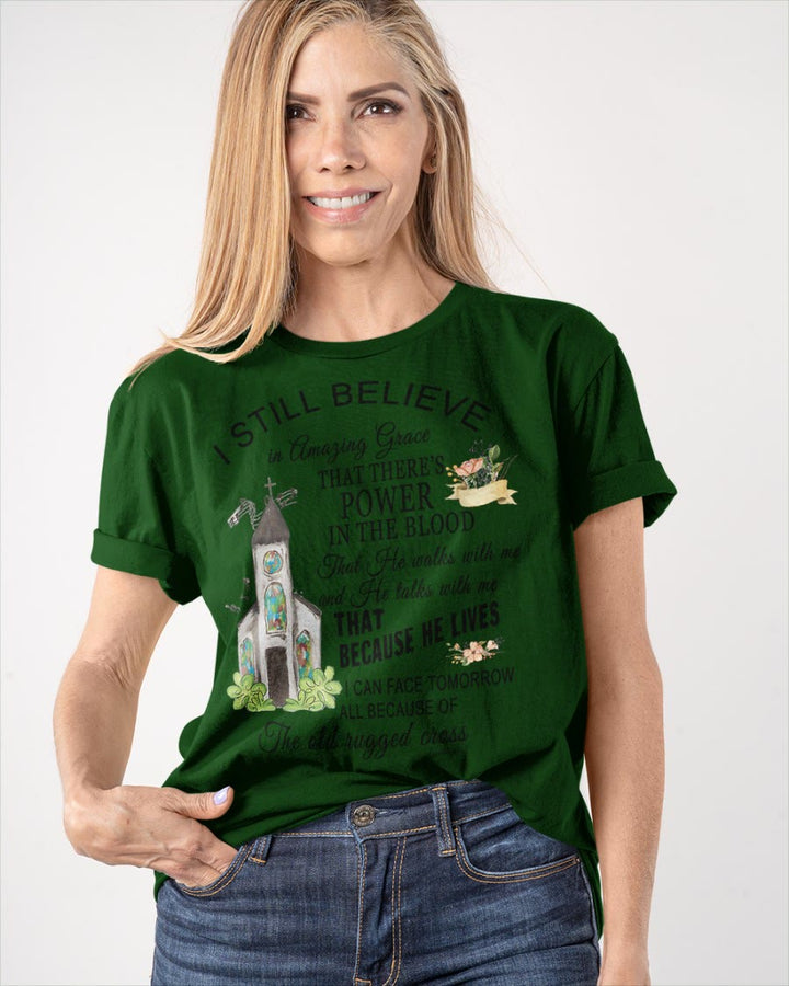 Christianartworkshop I Still Believe Classic T-shirt - image 28