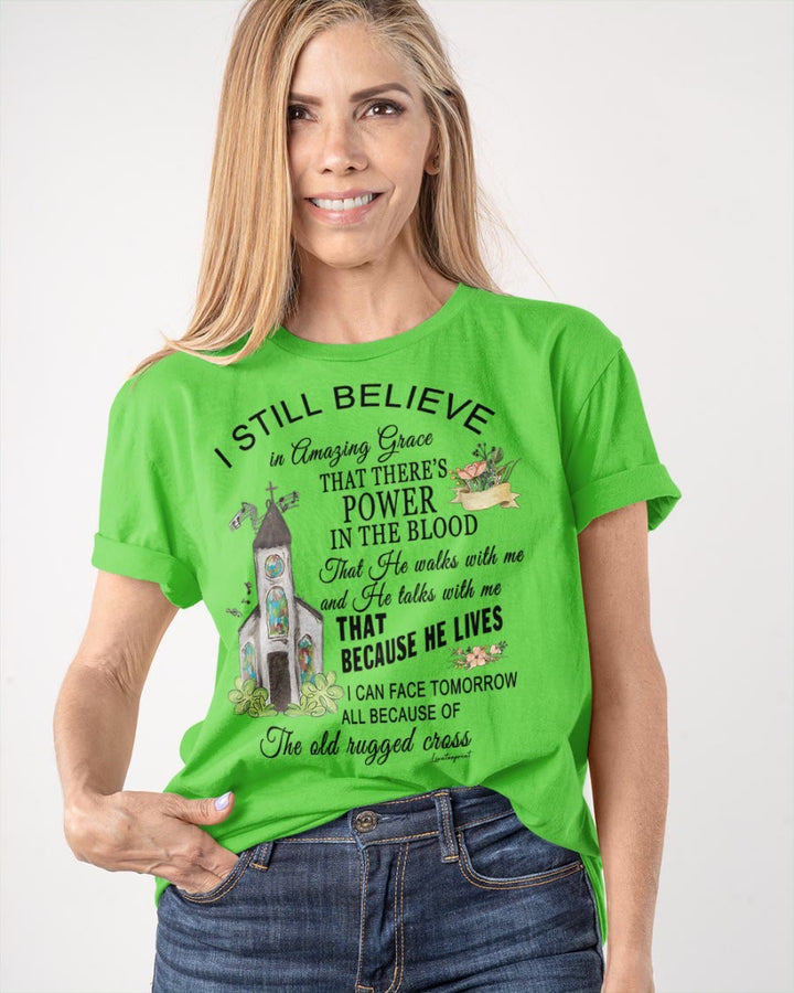 Christianartworkshop I Still Believe Classic T-shirt - image 23