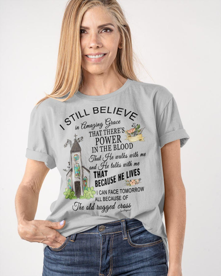 Christianartworkshop I Still Believe Classic T-shirt - image 34
