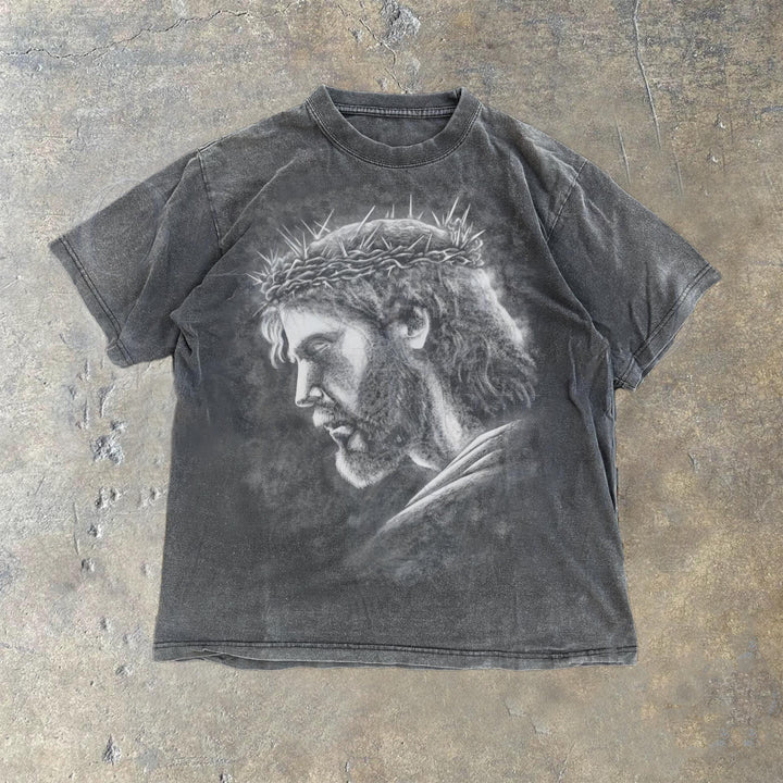 Christianartworkshop Jesus Vintage 90s Graphic T-shirt