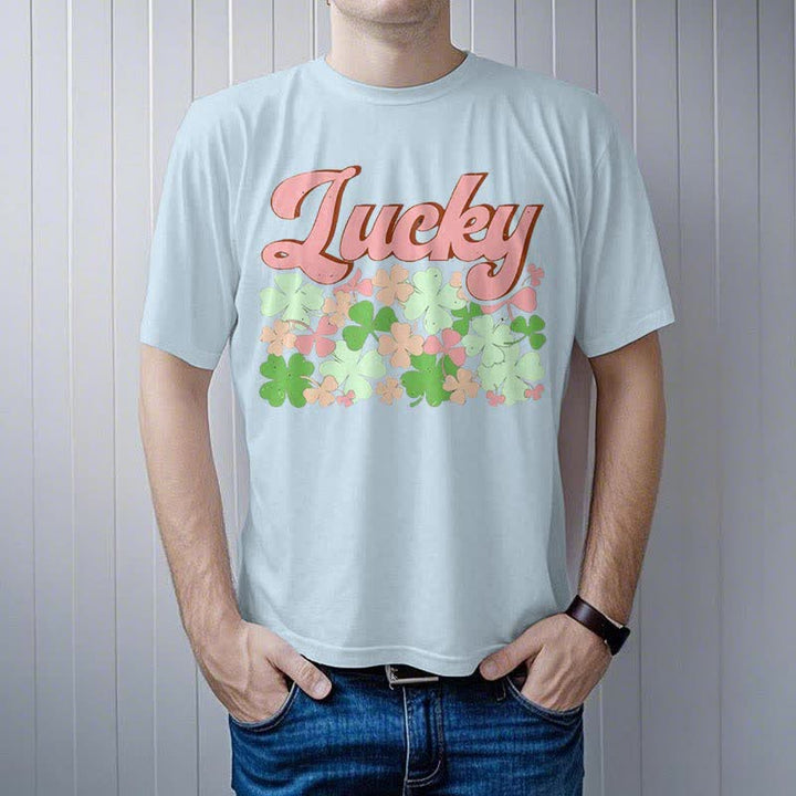 Christianartworkshop Embrace the Luck of the Irish Faith-Inspired T-Shirt