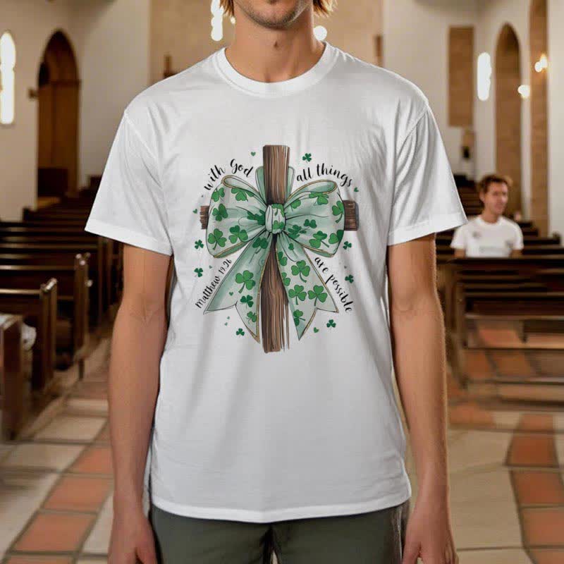 Christianartworkshop Faith and Fortune in Harmony Faith-Inspired T-Shirt - image 6