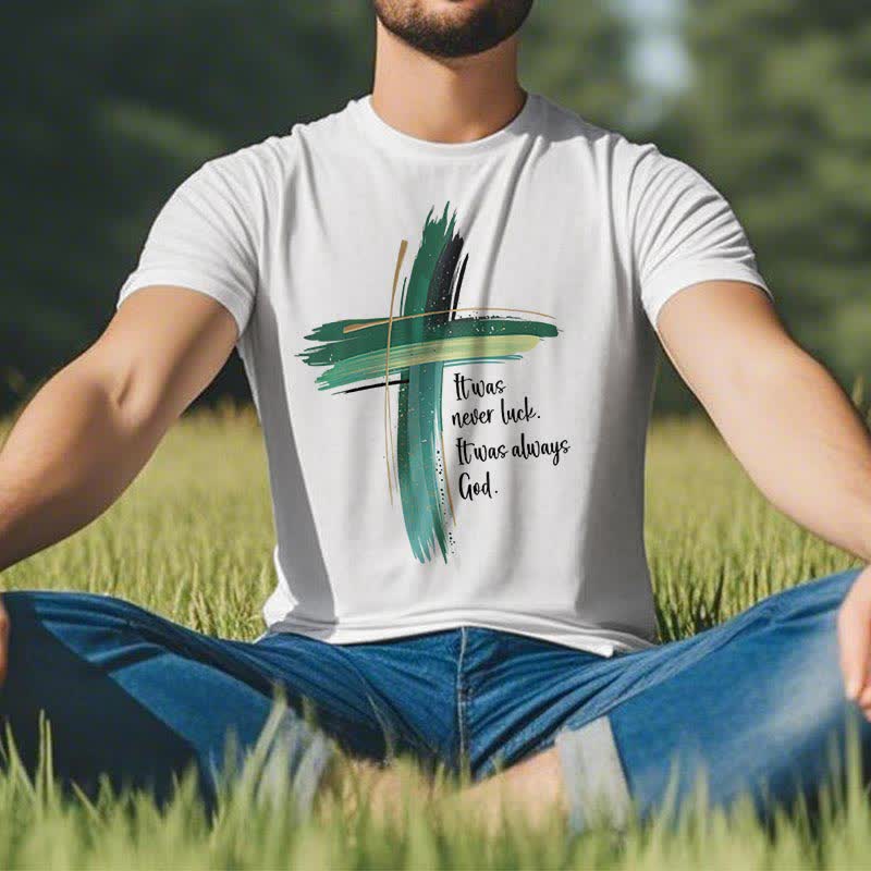 Christianartworkshop Empowerment Clover Faith-Inspired T-Shirt