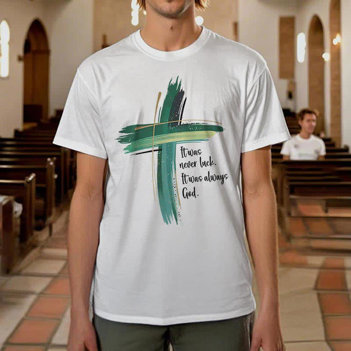 Christianartworkshop Empowerment Clover Faith-Inspired T-Shirt